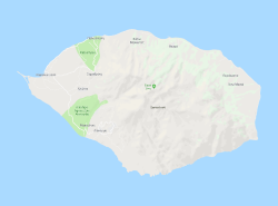 Harta insulei Samothraki