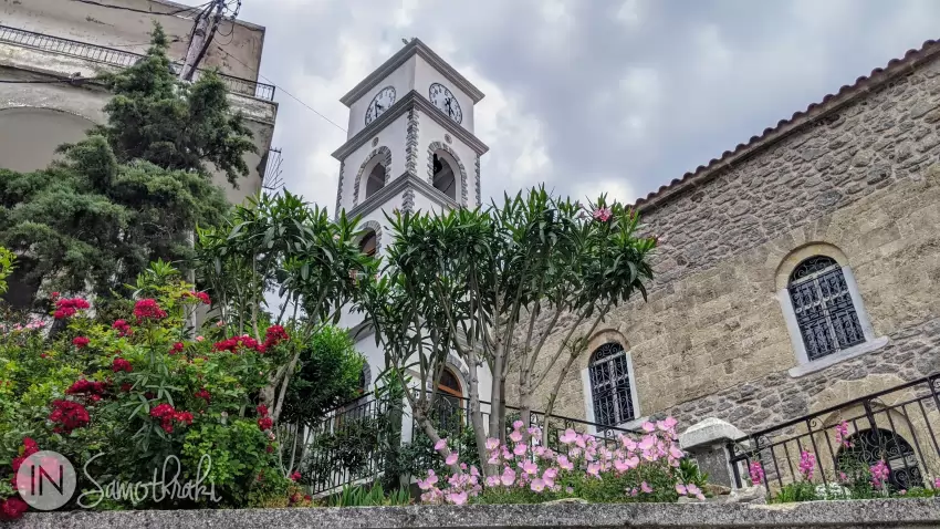 Biserica Adormirii Maicii Domnului este cea mai importantă din Samothraki.