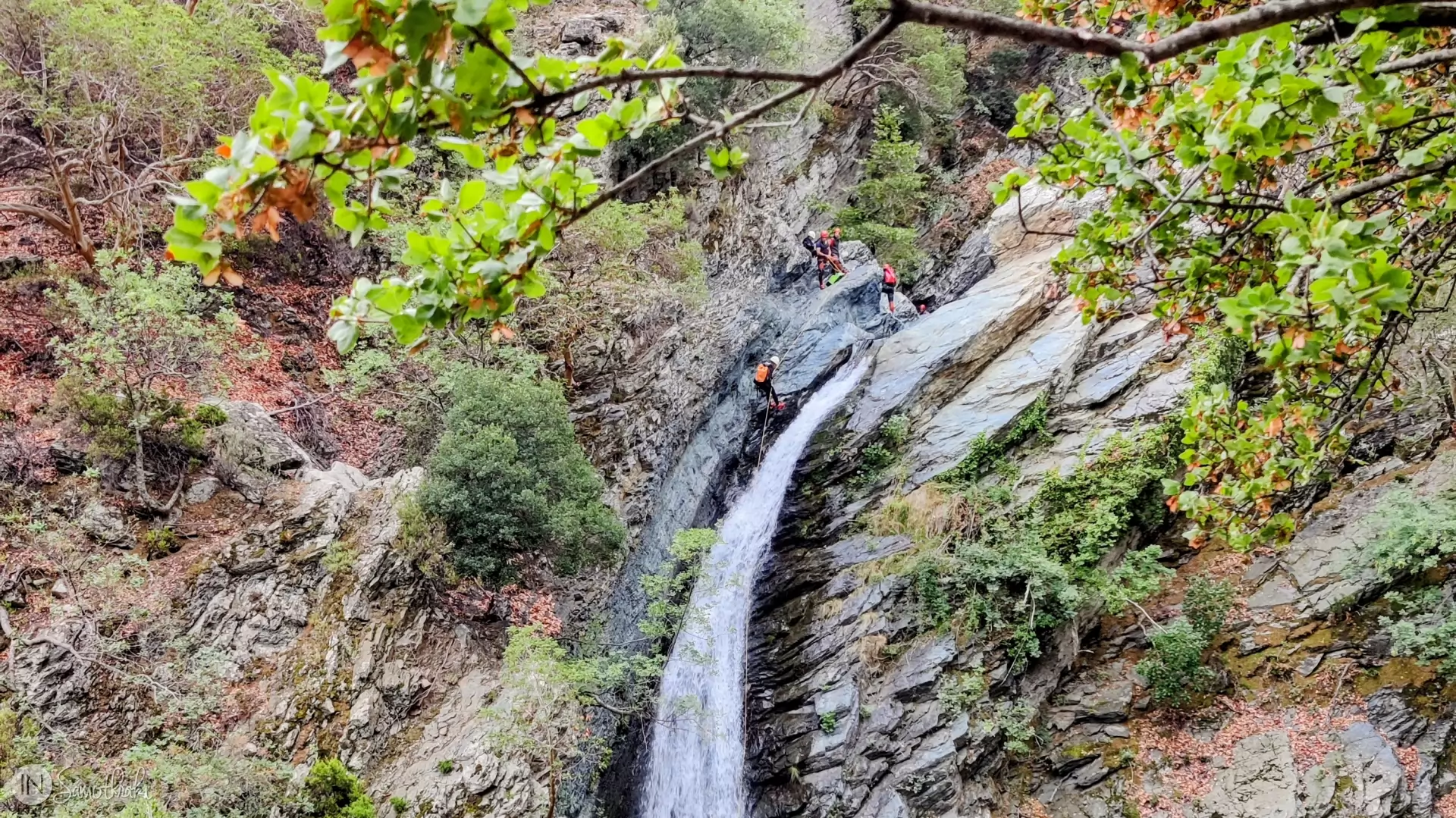 Canyoning &icirc;n Samothraki