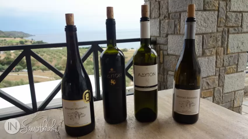 &Icirc;ncepe degustarea: Mistiko Monopati Syrah, Adyton Mavroudi & Syrah, Adyton Assyrtiko, Mistiko Monopati Malagousia