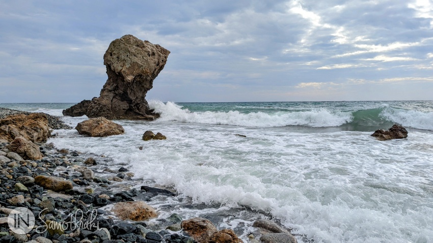 Marea înspumată la Stroggilos