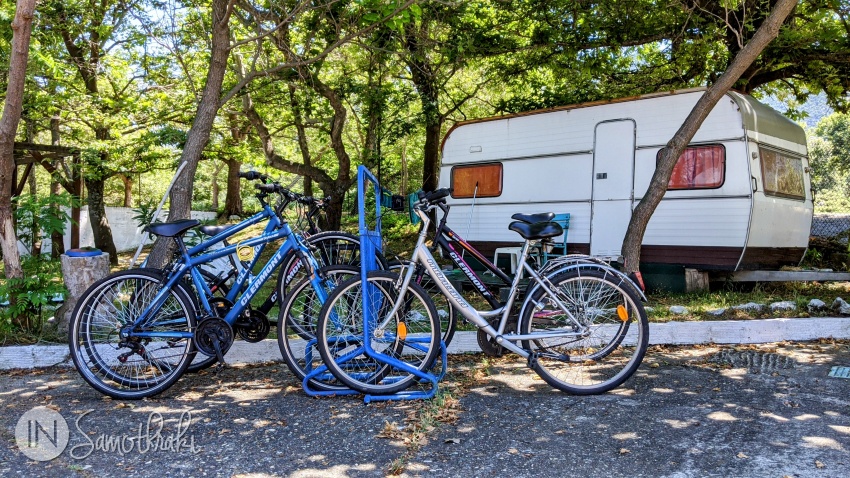 Biciclete de închiriat la Camping Varades