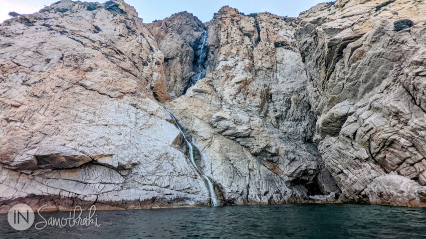 Kremastos este cea mai interesantă cascadă a insulei Samothraki