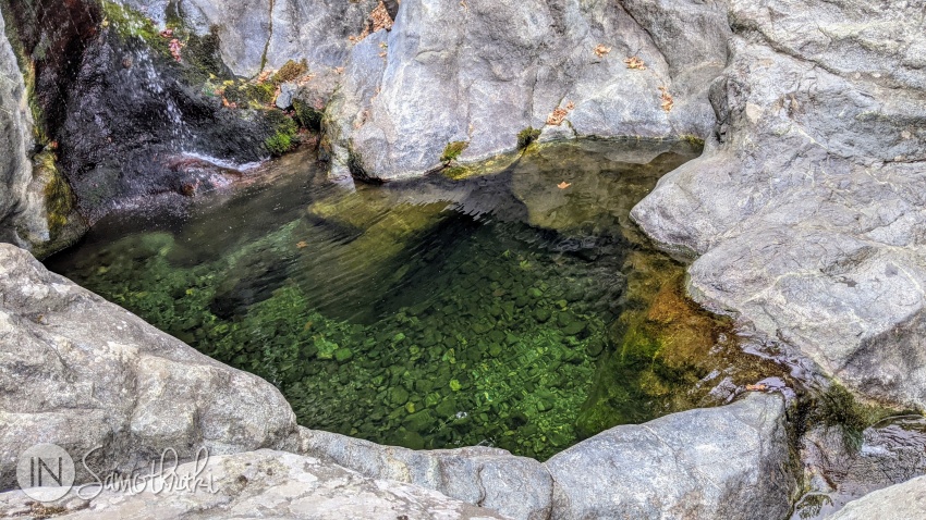 Piscină naturală pe râul Gria Vathra