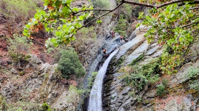 Canyoning &icirc;n Samothraki