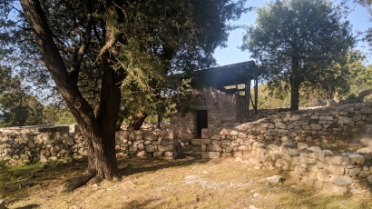 Ruinele Mănăstirii Hristos de lângă Therma