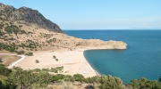 Pachia Ammos, cea mai cunoscută plajă din Samothraki